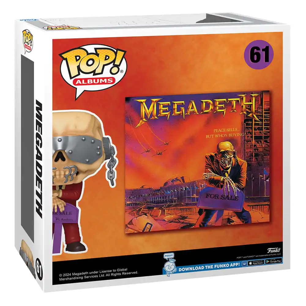 Megadeth POP! Albums Vinyl figura PSBWB 9 cm fotografija proizvoda
