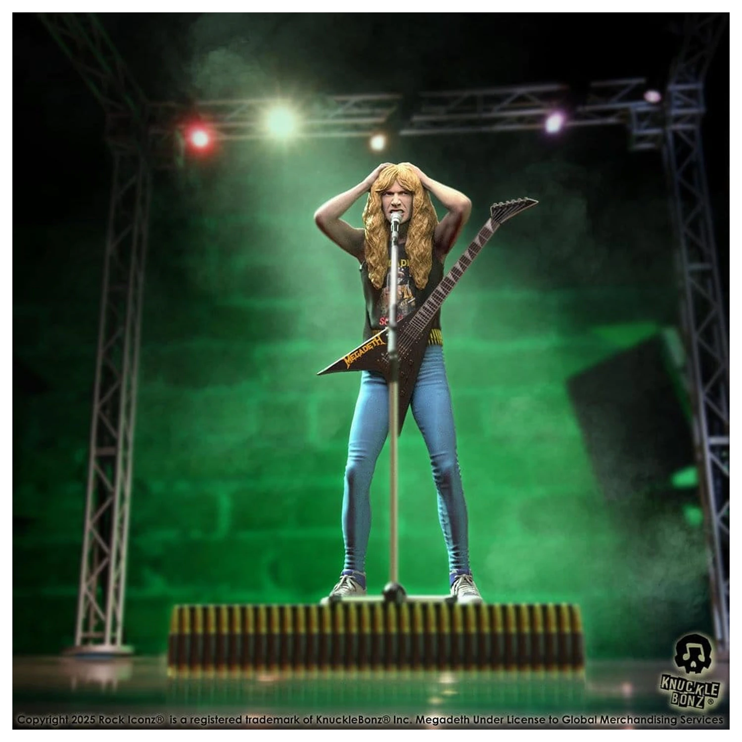 Megadeth Rock Iconz statua Dave Mustaine II 22 cm fotografija proizvoda