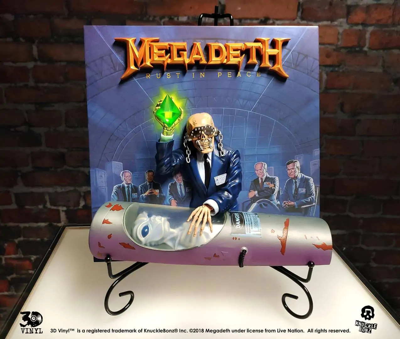 Megadeth 3D Vinyl Kip Rust In Peace 30 cm fotografija proizvoda