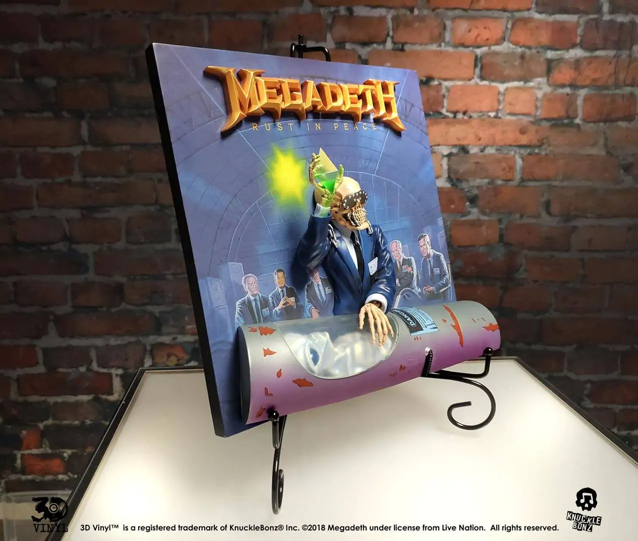 Megadeth 3D Vinyl Kip Rust In Peace 30 cm fotografija proizvoda