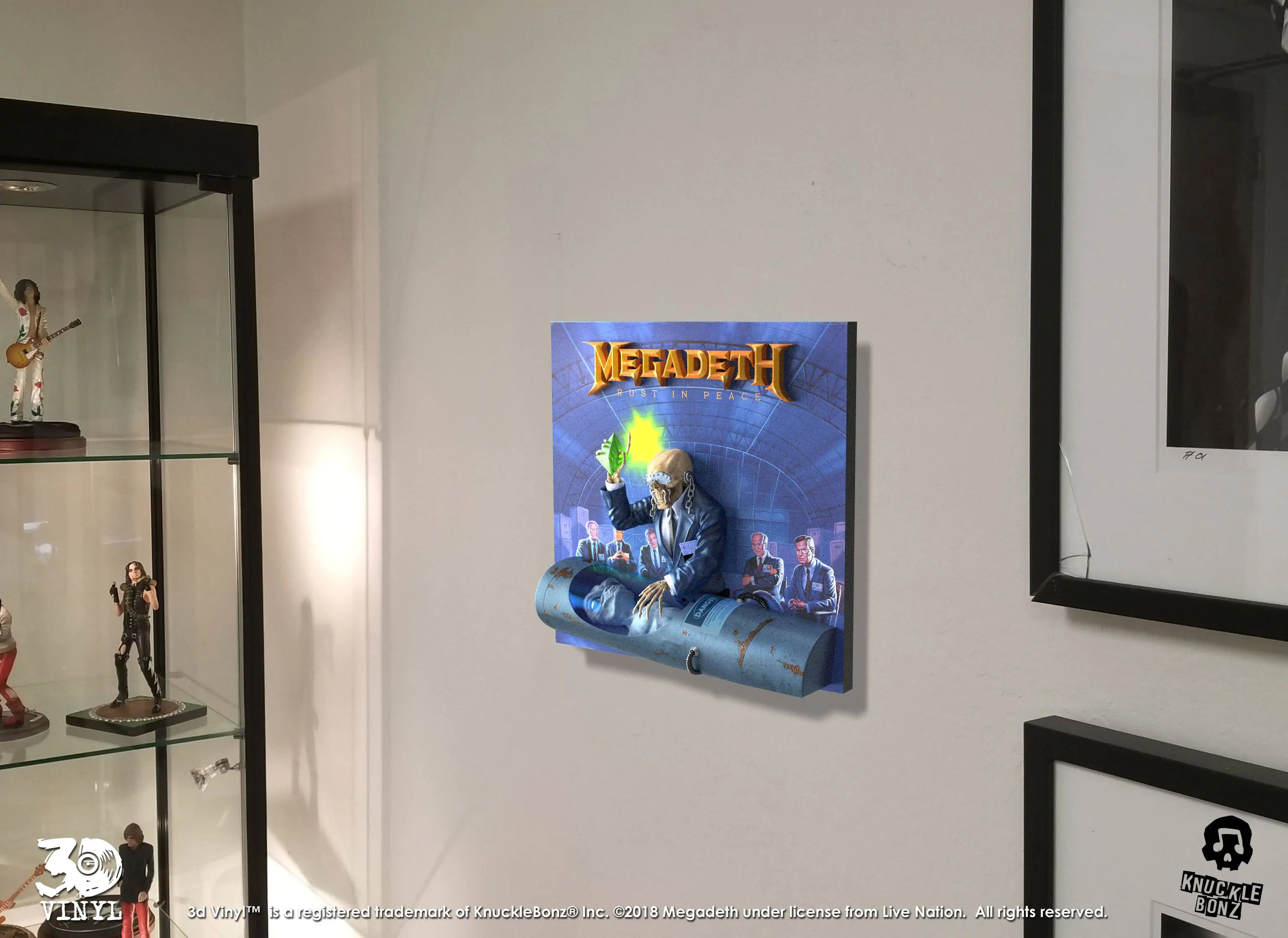 Megadeth 3D Vinyl Kip Rust In Peace 30 cm fotografija proizvoda