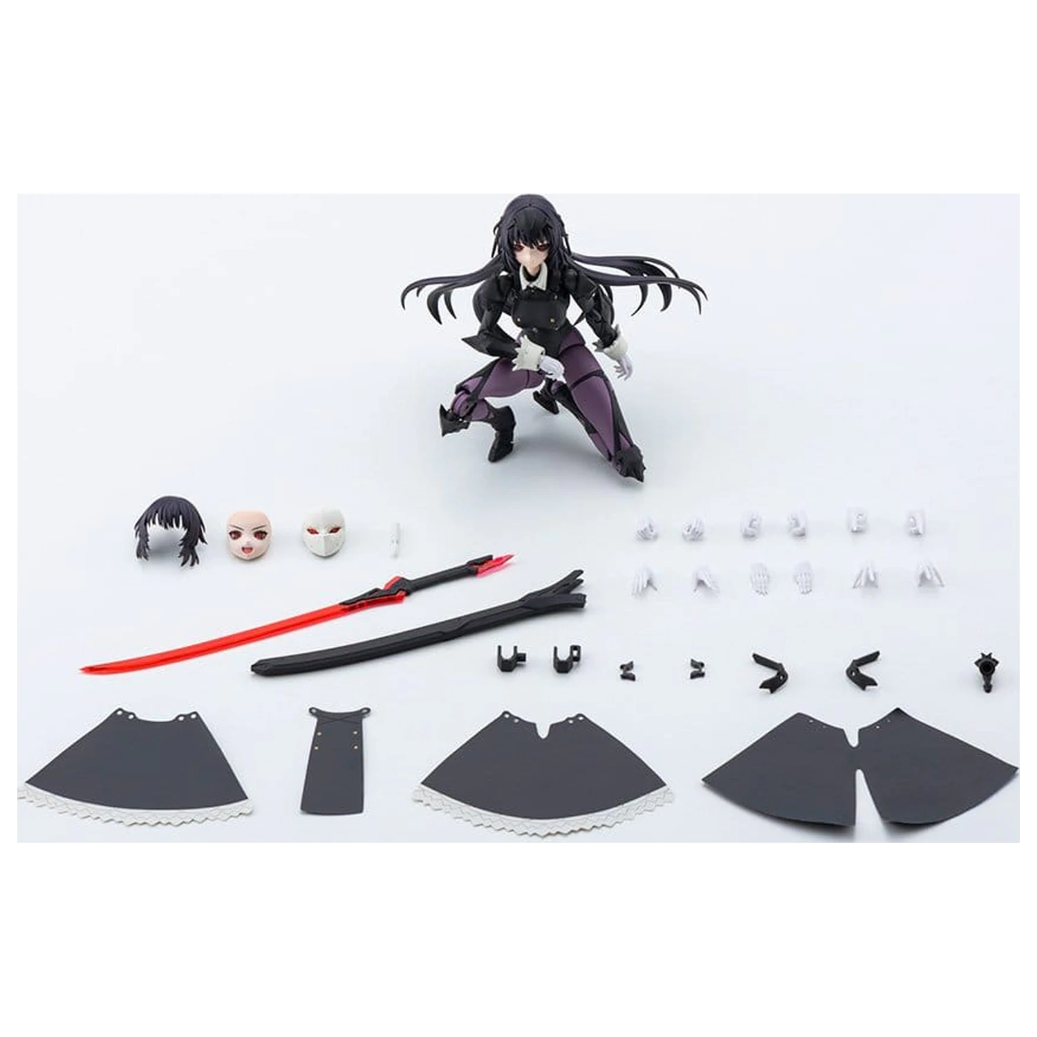 Megalomaria Unlimited Universe Plastic Model Kit Maria Kagaribi Dress Code 16 cm fotografija proizvoda