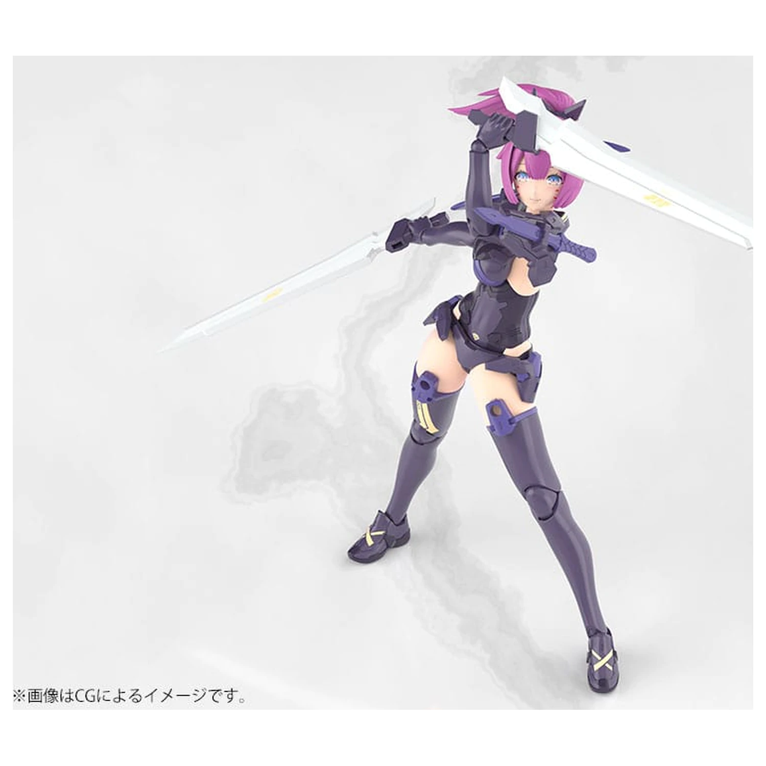 Megami Device Plastic Model Kit 1/1 Asra Archer Kizuna Shadow Edition Full Package 14 cm fotografija proizvoda