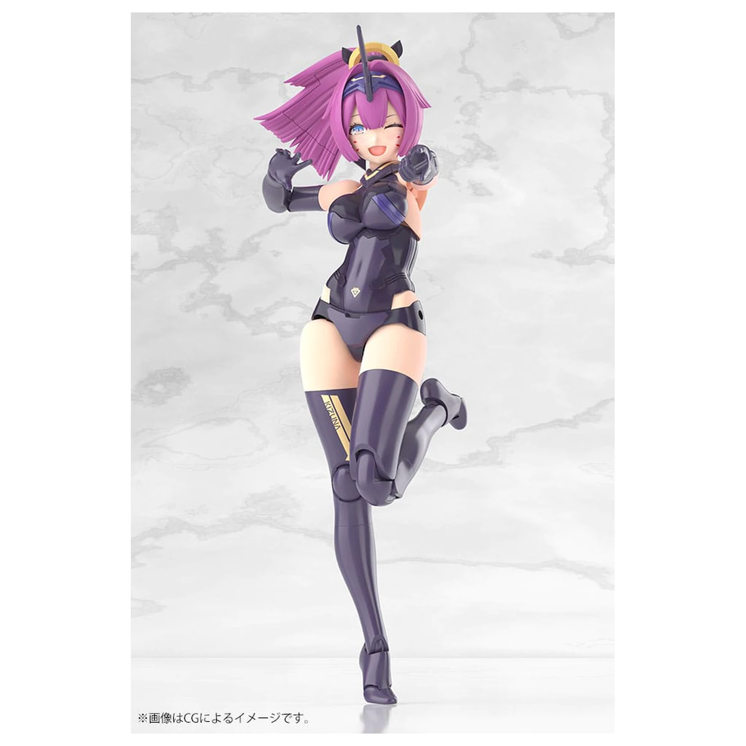 Megami Device Plastic Model Kit 1/1 Asra Archer Kizuna Shadow Edition Full Package 14 cm fotografija proizvoda
