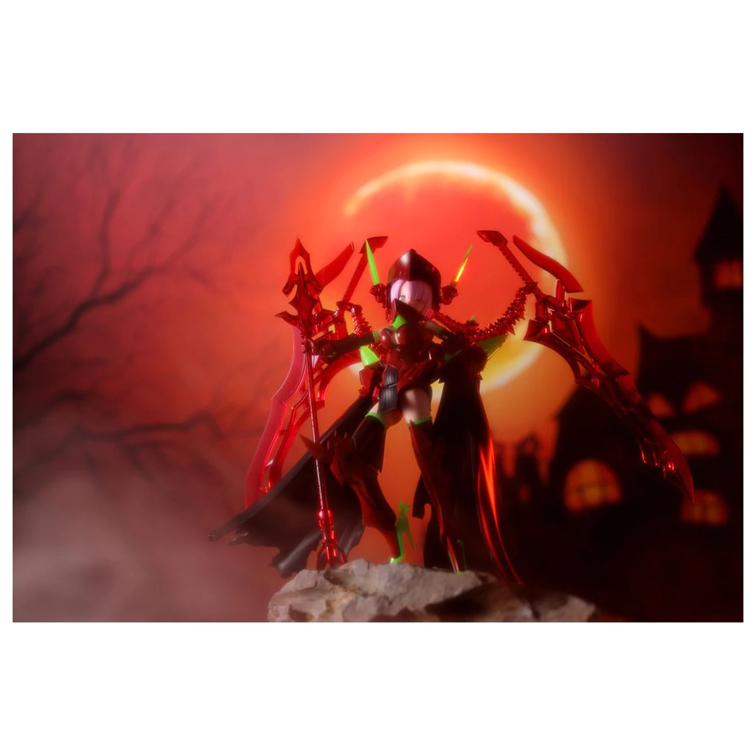 Megami Device plastični model kit 1/1 Bullet Knights Executioner Hell Blaze 15 cm fotografija proizvoda
