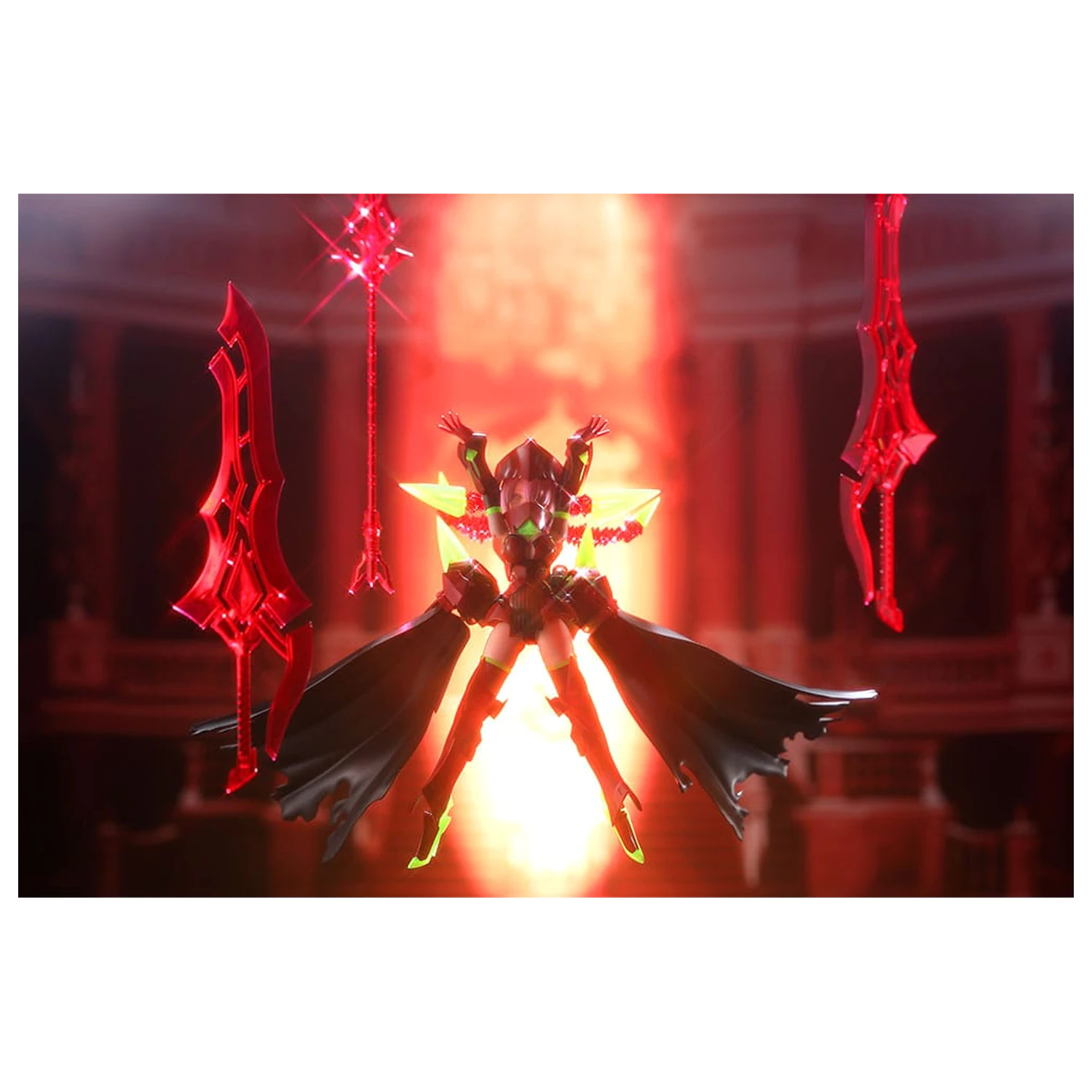 Megami Device plastični model kit 1/1 Bullet Knights Executioner Hell Blaze 15 cm fotografija proizvoda