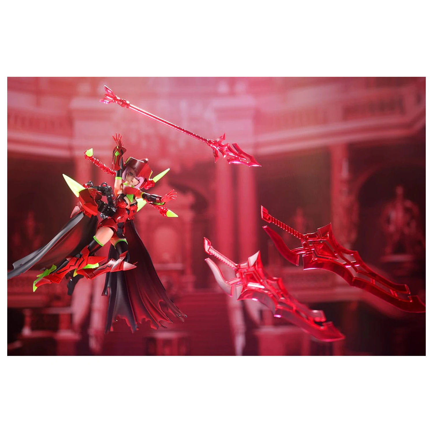 Megami Device plastični model kit 1/1 Bullet Knights Executioner Hell Blaze 15 cm fotografija proizvoda