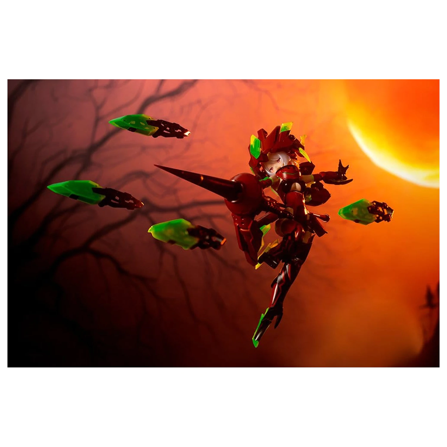 Megami Device Plastični Model Komplet 1/1 Bullet Knights Exorcist Hell Blaze 15 cm fotografija proizvoda