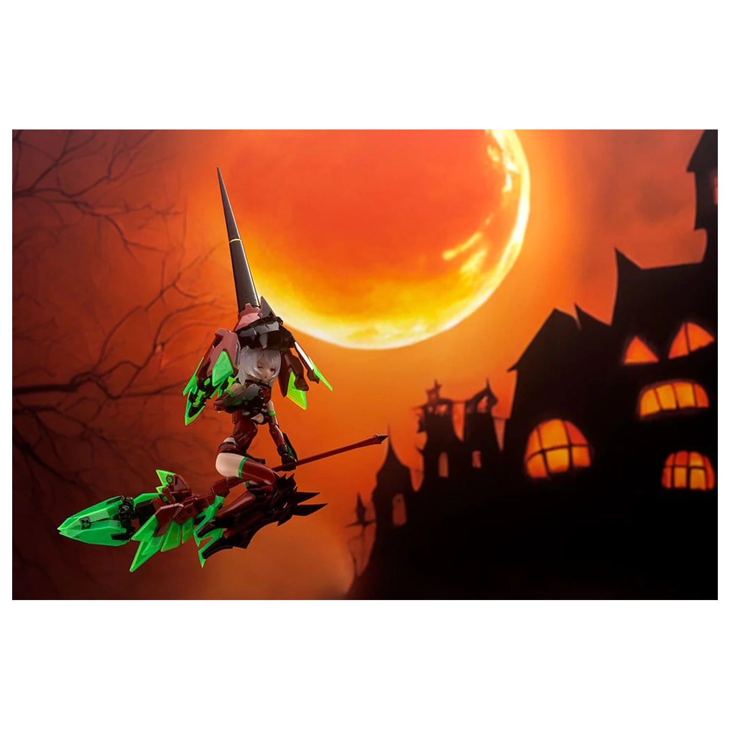 Megami Device Plastični Model Komplet 1/1 Bullet Knights Exorcist Hell Blaze 15 cm fotografija proizvoda