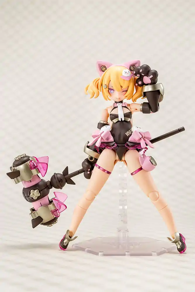 Megami Device plastični model komplet 1/1 Puni Mofu Kuro Mao 14 cm fotografija proizvoda