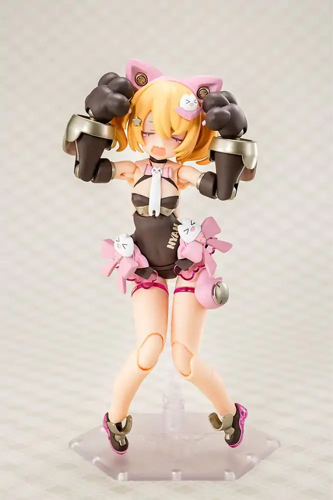 Megami Device plastični model komplet 1/1 Puni Mofu Kuro Mao 14 cm fotografija proizvoda