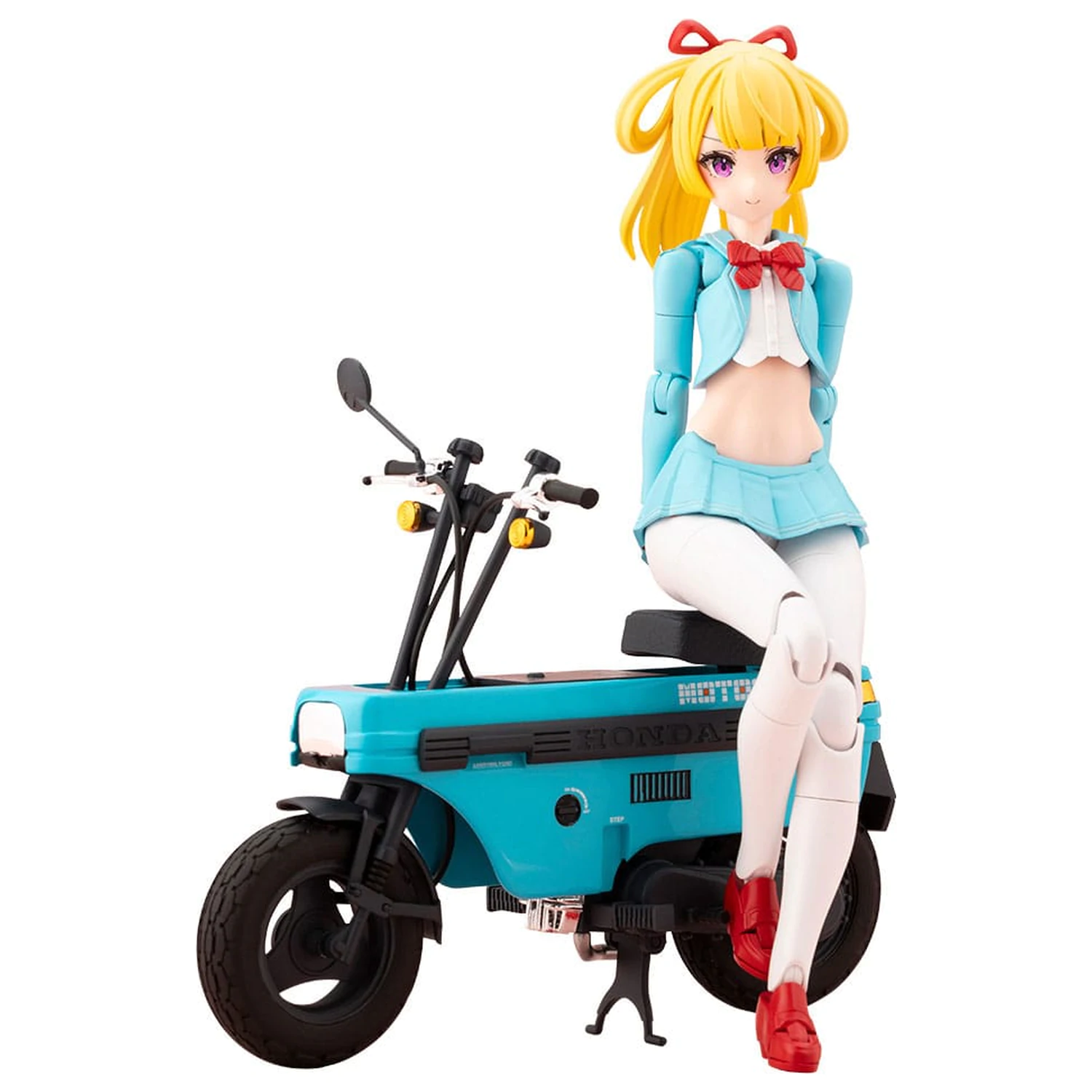 Megami Device Buster Doll Series Plastic Model Kit 1/1 Knight Alice s Honda AB12 Motocompo 15 cm  fotografija proizvoda
