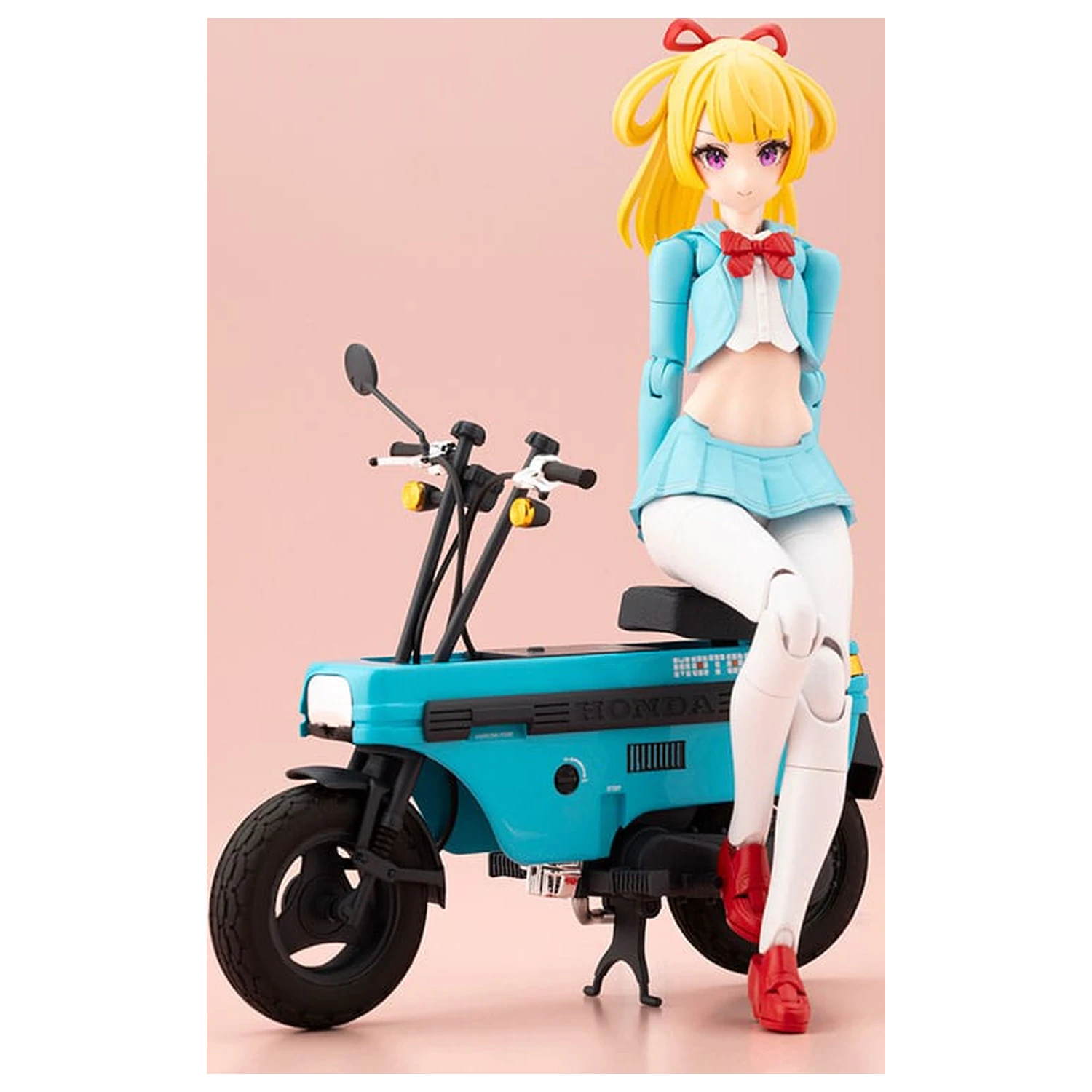 Megami Device Buster Doll Series Plastic Model Kit 1/1 Knight Alice s Honda AB12 Motocompo 15 cm  fotografija proizvoda