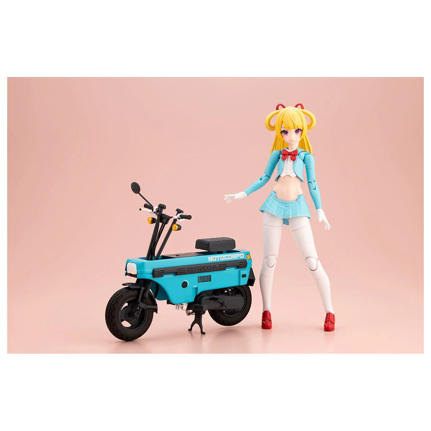 Megami Device Buster Doll Series Plastic Model Kit 1/1 Knight Alice s Honda AB12 Motocompo 15 cm  fotografija proizvoda