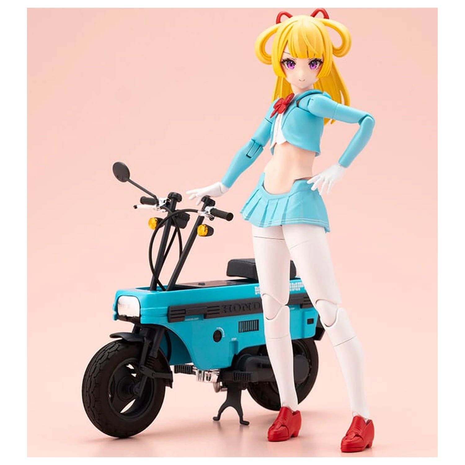 Megami Device Buster Doll Series Plastic Model Kit 1/1 Knight Alice s Honda AB12 Motocompo 15 cm  fotografija proizvoda