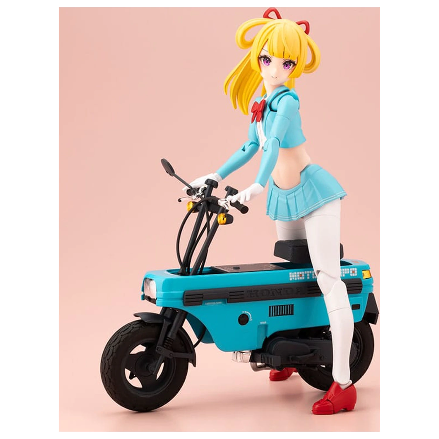 Megami Device Buster Doll Series Plastic Model Kit 1/1 Knight Alice s Honda AB12 Motocompo 15 cm  fotografija proizvoda