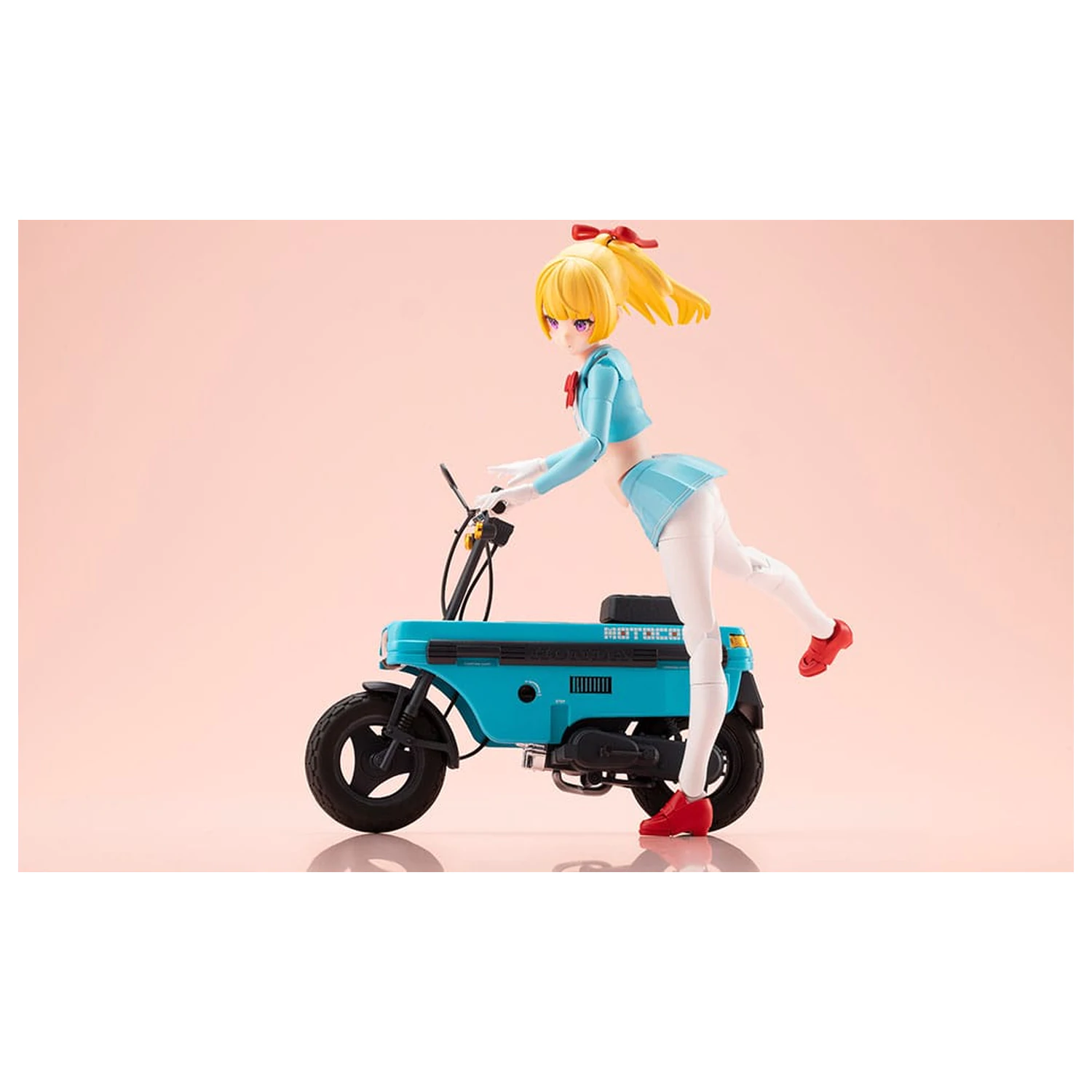 Megami Device Buster Doll Series Plastic Model Kit 1/1 Knight Alice s Honda AB12 Motocompo 15 cm  fotografija proizvoda