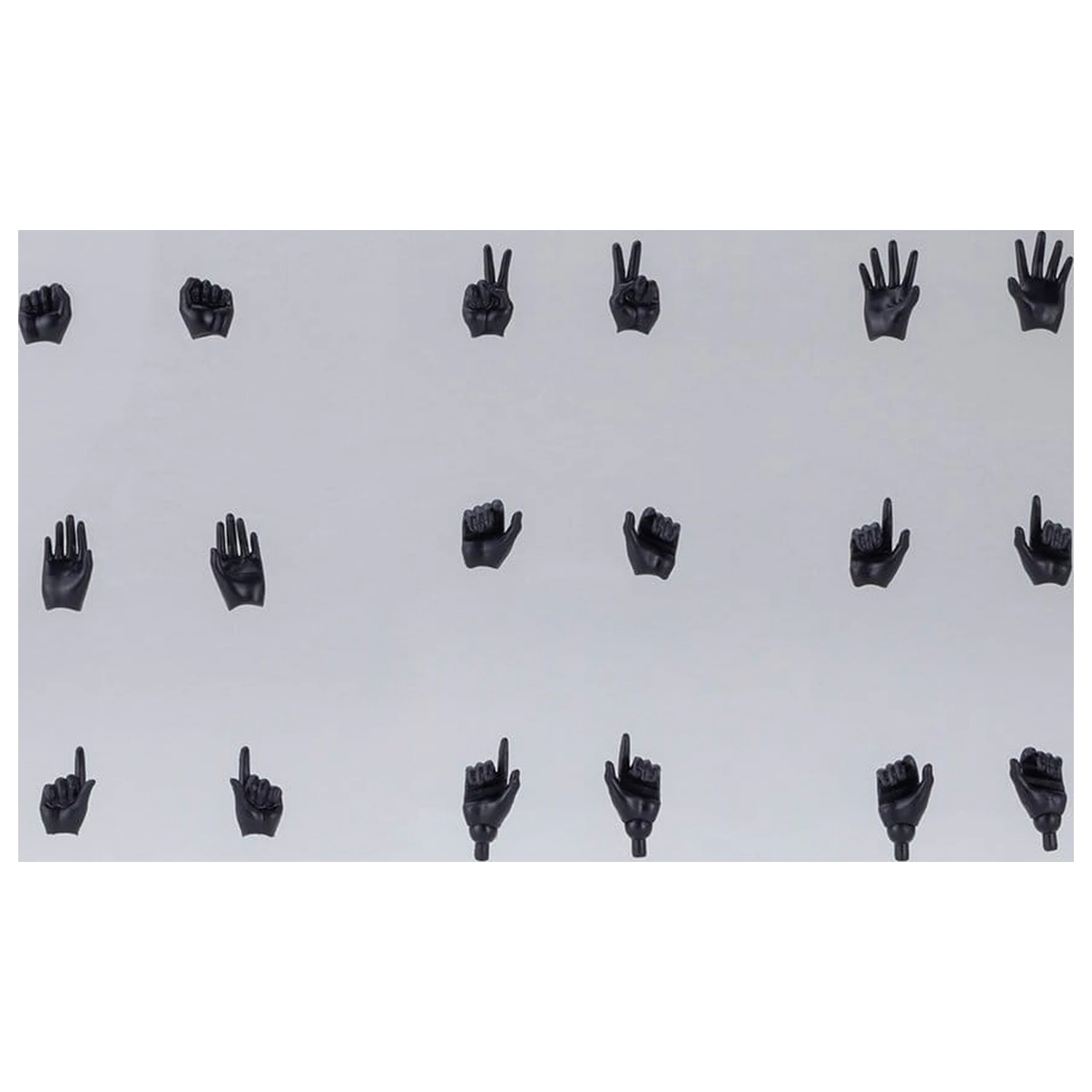 Megami Device M.S.G. Plastični komplet modela 1/1 09 Hand Set Skin Color Black fotografija proizvoda