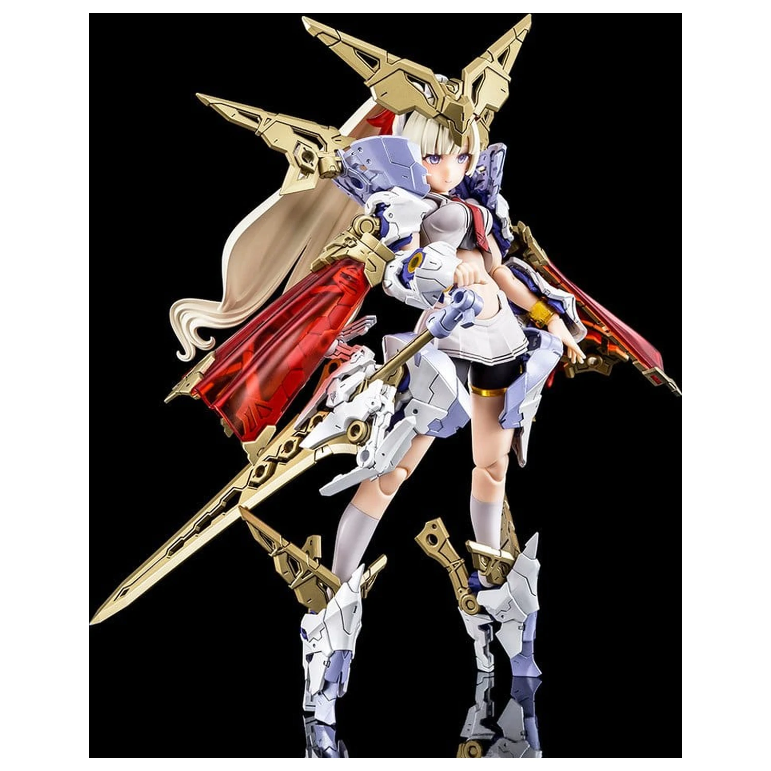 Megami Device plastični model kit 1/1 Buster Doll Paladin (Reprizno izdanje) 18 cm fotografija proizvoda