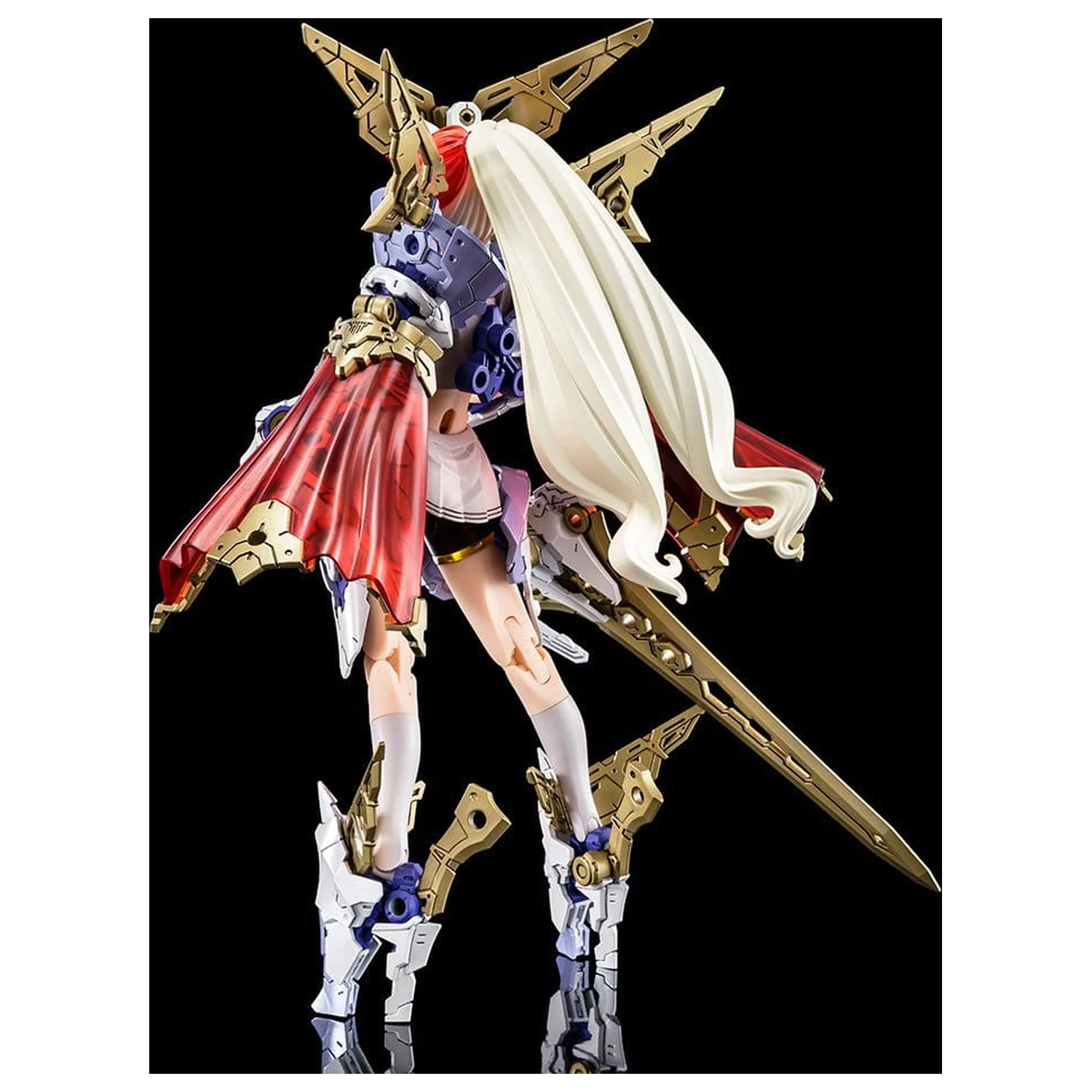 Megami Device plastični model kit 1/1 Buster Doll Paladin (Reprizno izdanje) 18 cm fotografija proizvoda
