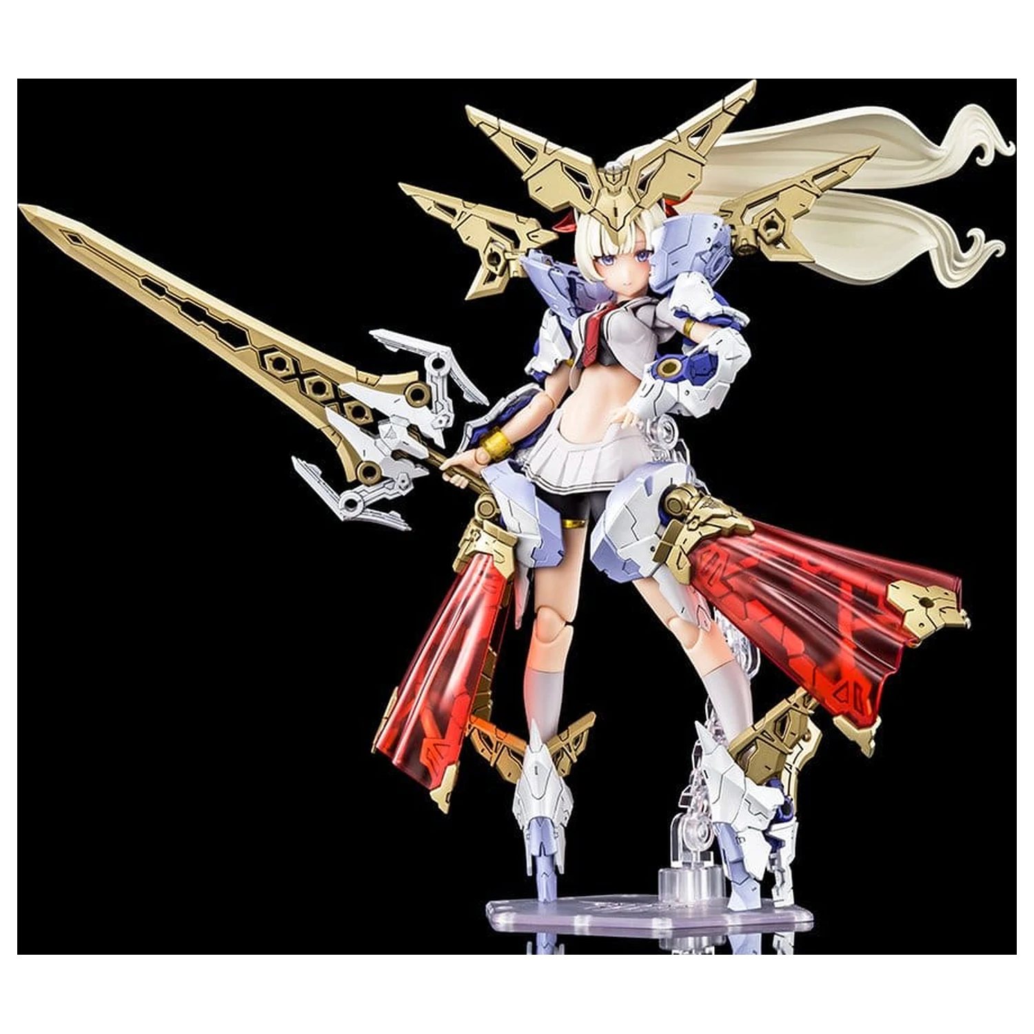Megami Device plastični model kit 1/1 Buster Doll Paladin (Reprizno izdanje) 18 cm fotografija proizvoda
