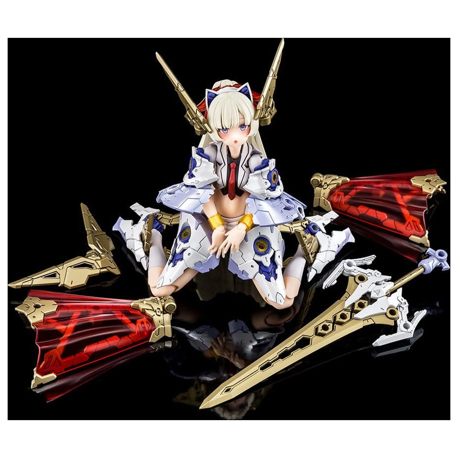 Megami Device plastični model kit 1/1 Buster Doll Paladin (Reprizno izdanje) 18 cm fotografija proizvoda