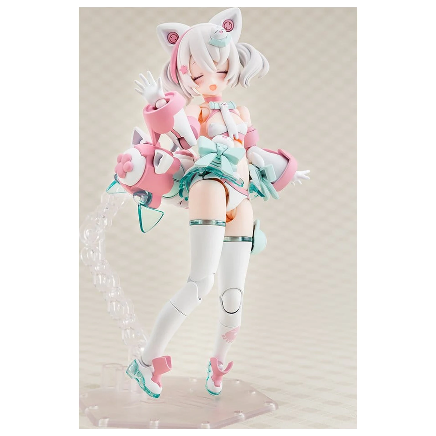 Megami Device Plastični model kit 1/1 Puni Mofu Shiro Mao 14 cm fotografija proizvoda