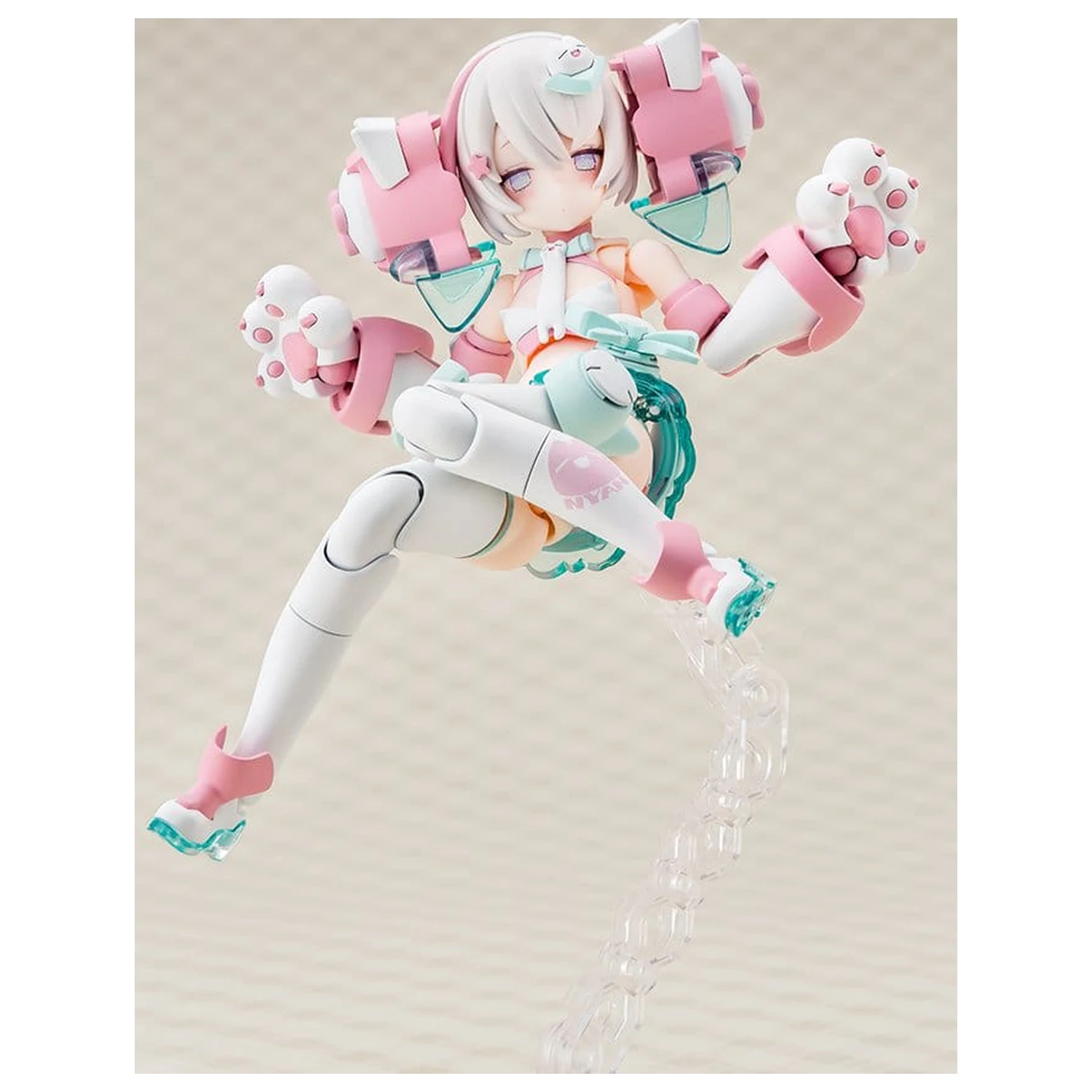 Megami Device Plastični model kit 1/1 Puni Mofu Shiro Mao 14 cm fotografija proizvoda