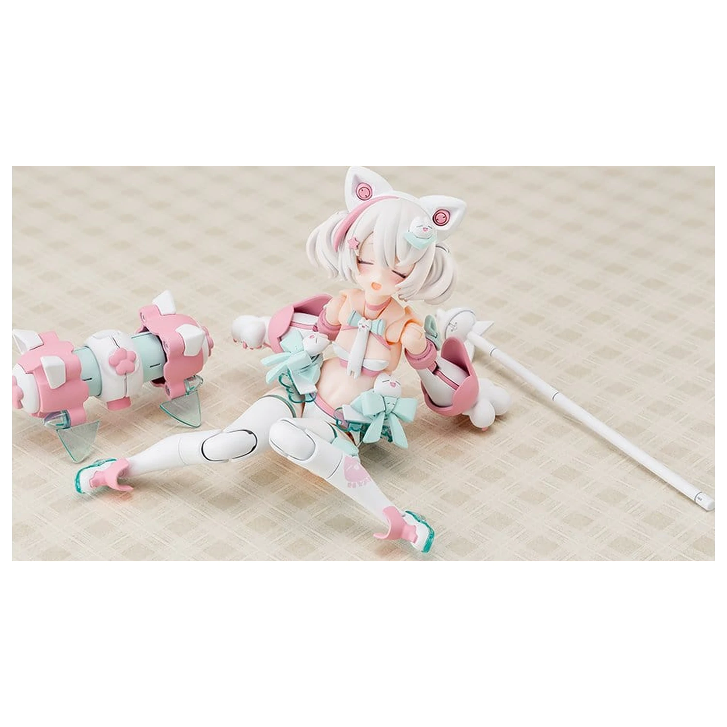 Megami Device Plastični model kit 1/1 Puni Mofu Shiro Mao 14 cm fotografija proizvoda