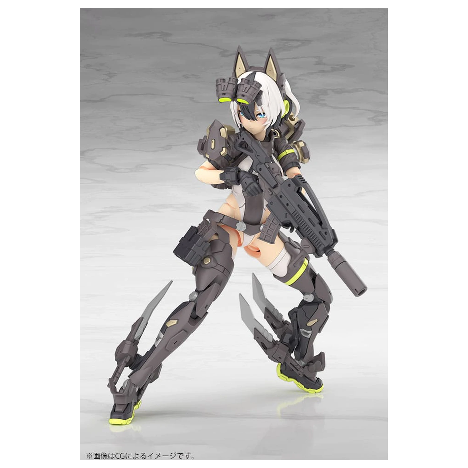 Megami Device Plastic Model Kit 1/1 Yggdrasis Garm Ripper 16 cm fotografija proizvoda
