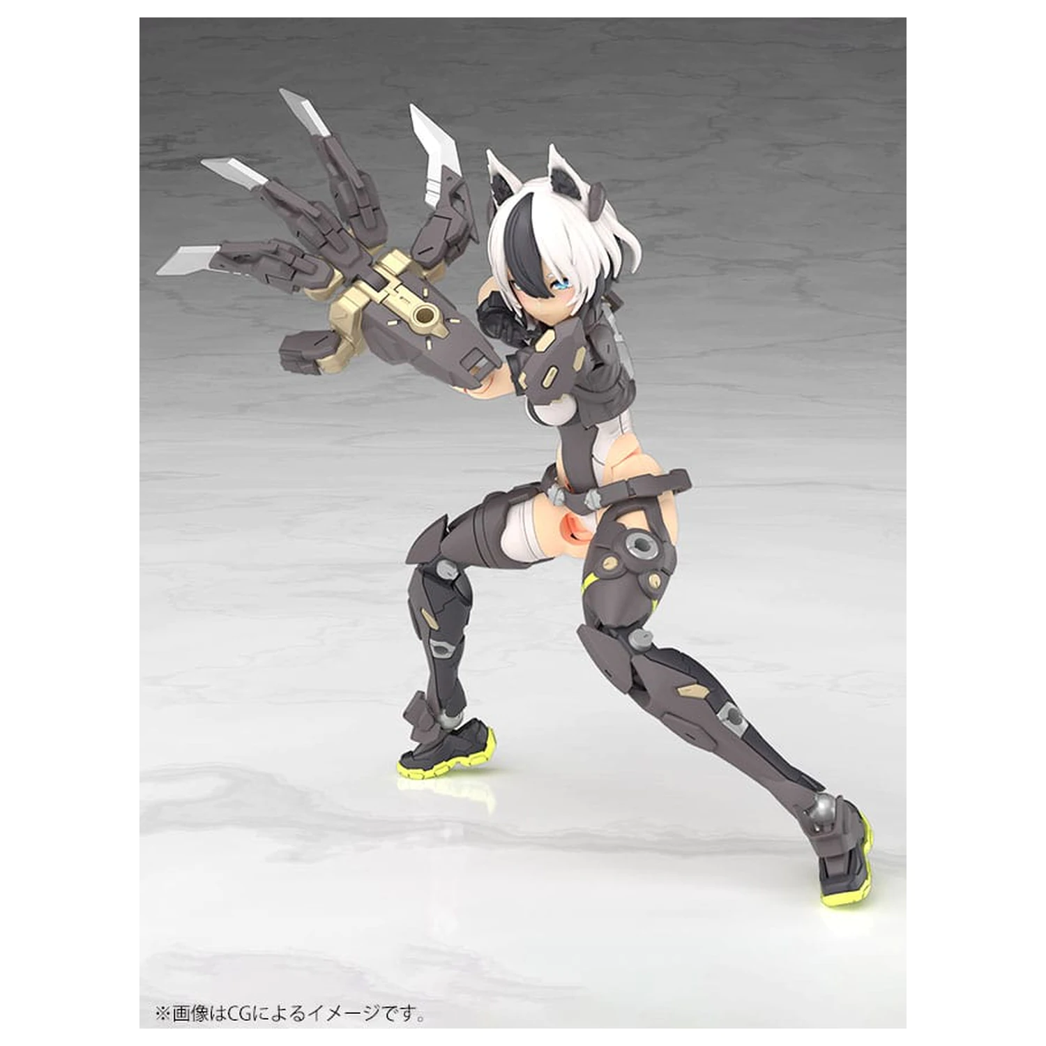 Megami Device Plastic Model Kit 1/1 Yggdrasis Garm Ripper 16 cm fotografija proizvoda