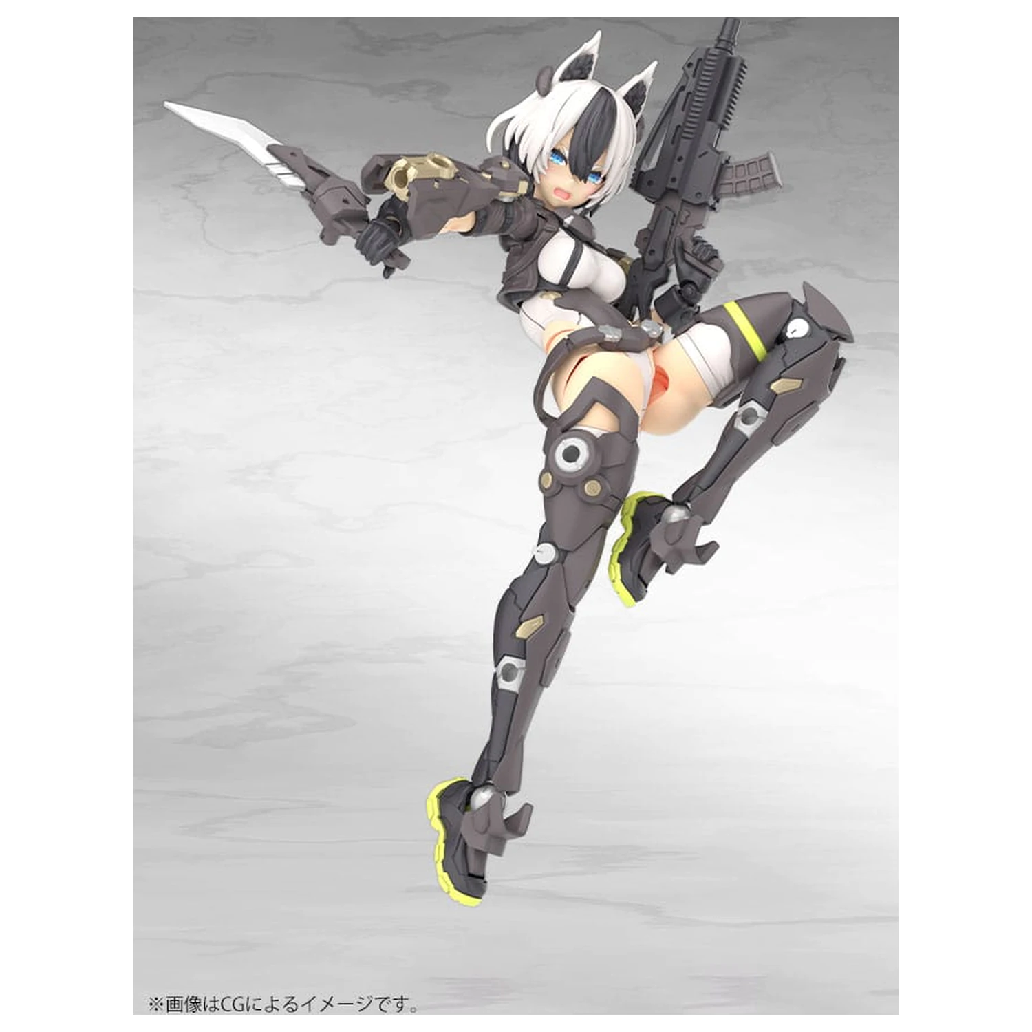 Megami Device Plastic Model Kit 1/1 Yggdrasis Garm Ripper 16 cm fotografija proizvoda