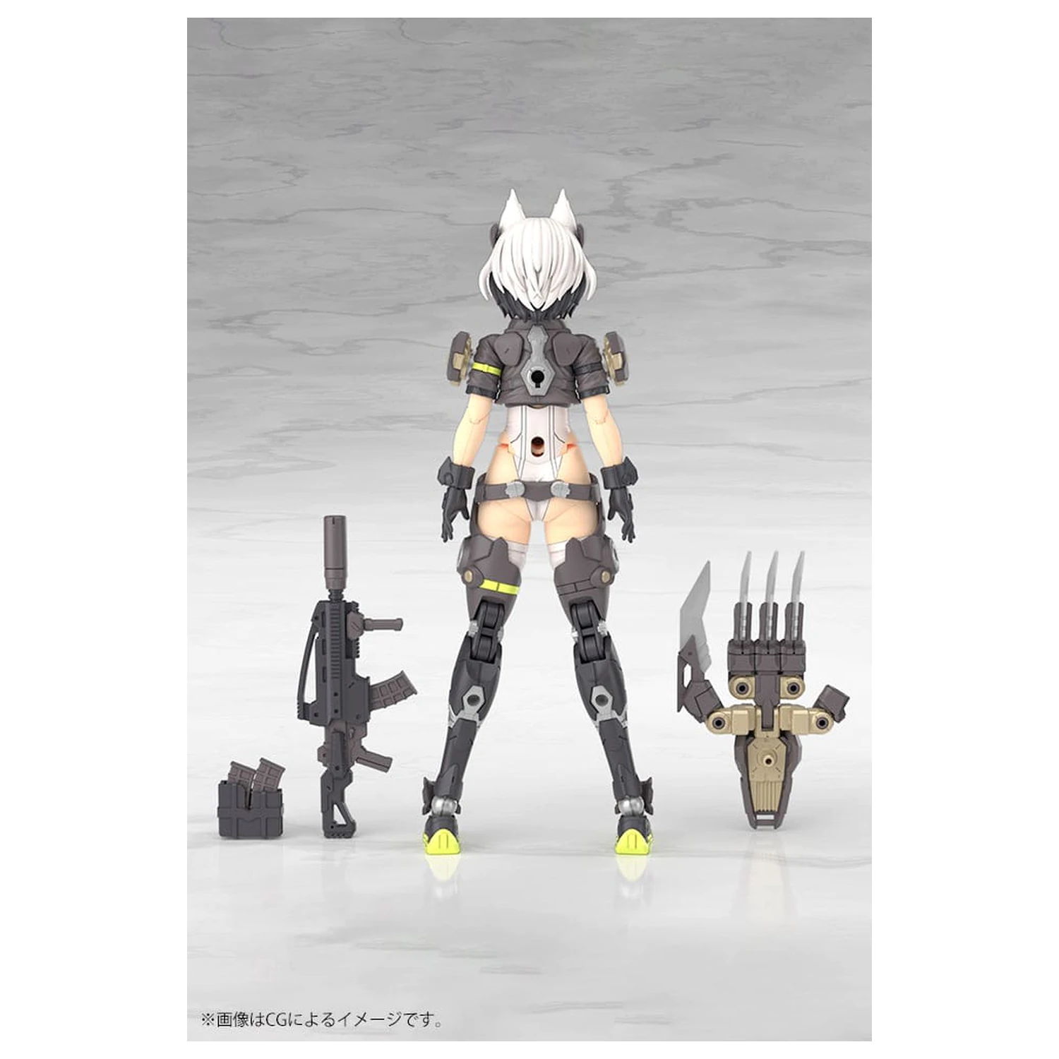 Megami Device Plastic Model Kit 1/1 Yggdrasis Garm Ripper 16 cm fotografija proizvoda