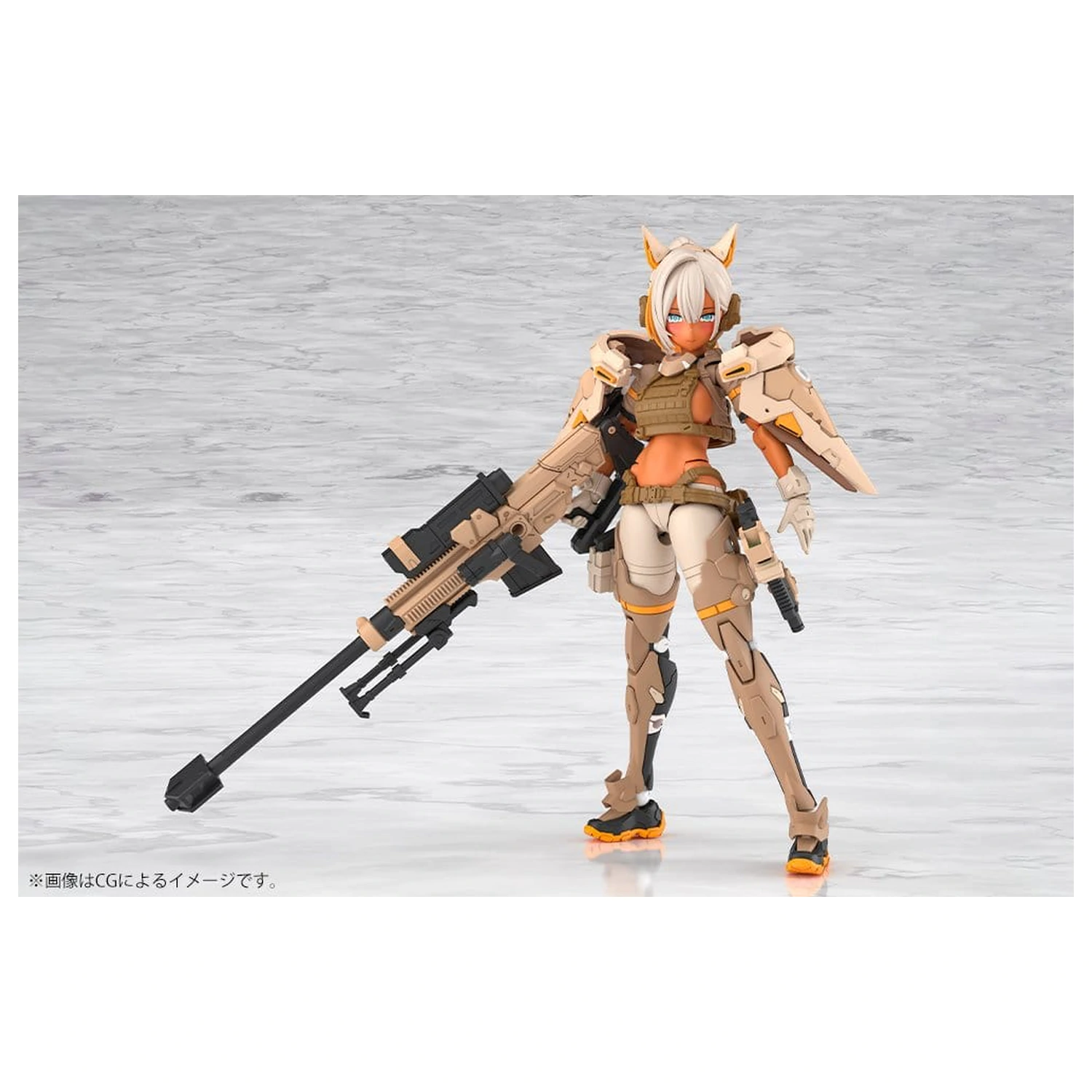 Megami Device plastični model 1/1 Yggdrasis Skoll Sharpshooter Tempest 16 cm fotografija proizvoda