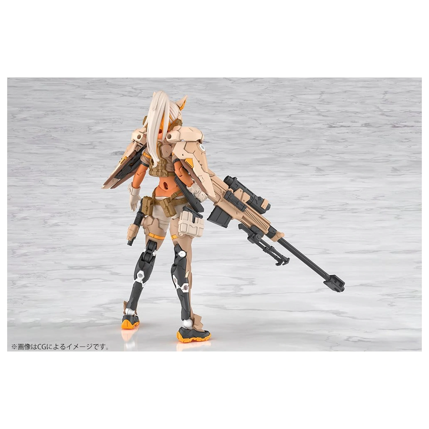 Megami Device plastični model 1/1 Yggdrasis Skoll Sharpshooter Tempest 16 cm fotografija proizvoda