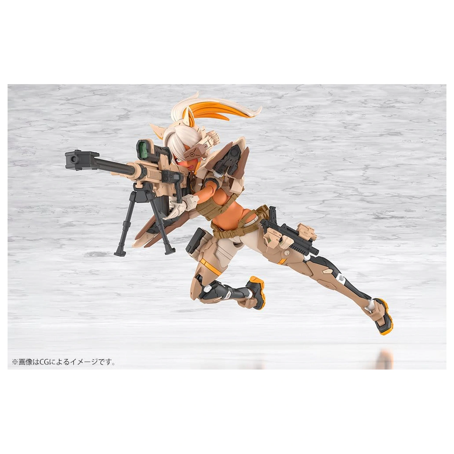 Megami Device plastični model 1/1 Yggdrasis Skoll Sharpshooter Tempest 16 cm fotografija proizvoda