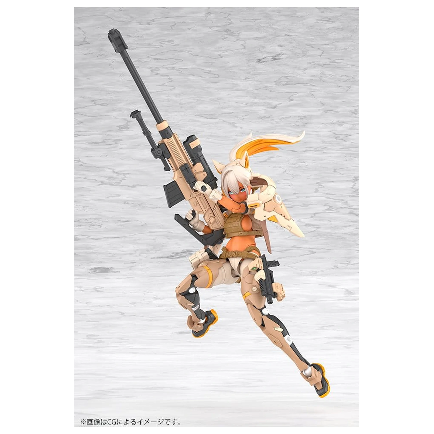 Megami Device plastični model 1/1 Yggdrasis Skoll Sharpshooter Tempest 16 cm fotografija proizvoda
