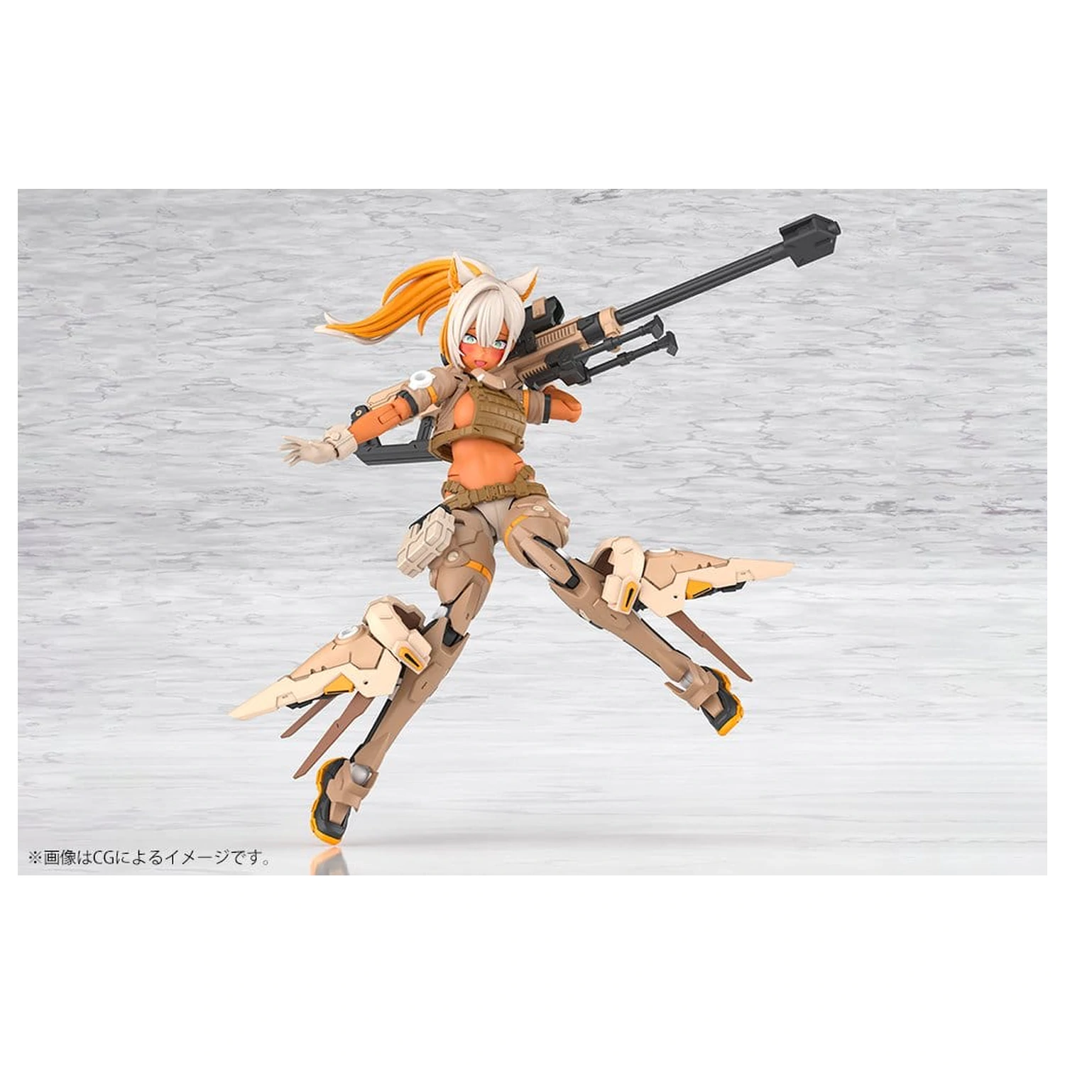 Megami Device plastični model 1/1 Yggdrasis Skoll Sharpshooter Tempest 16 cm fotografija proizvoda