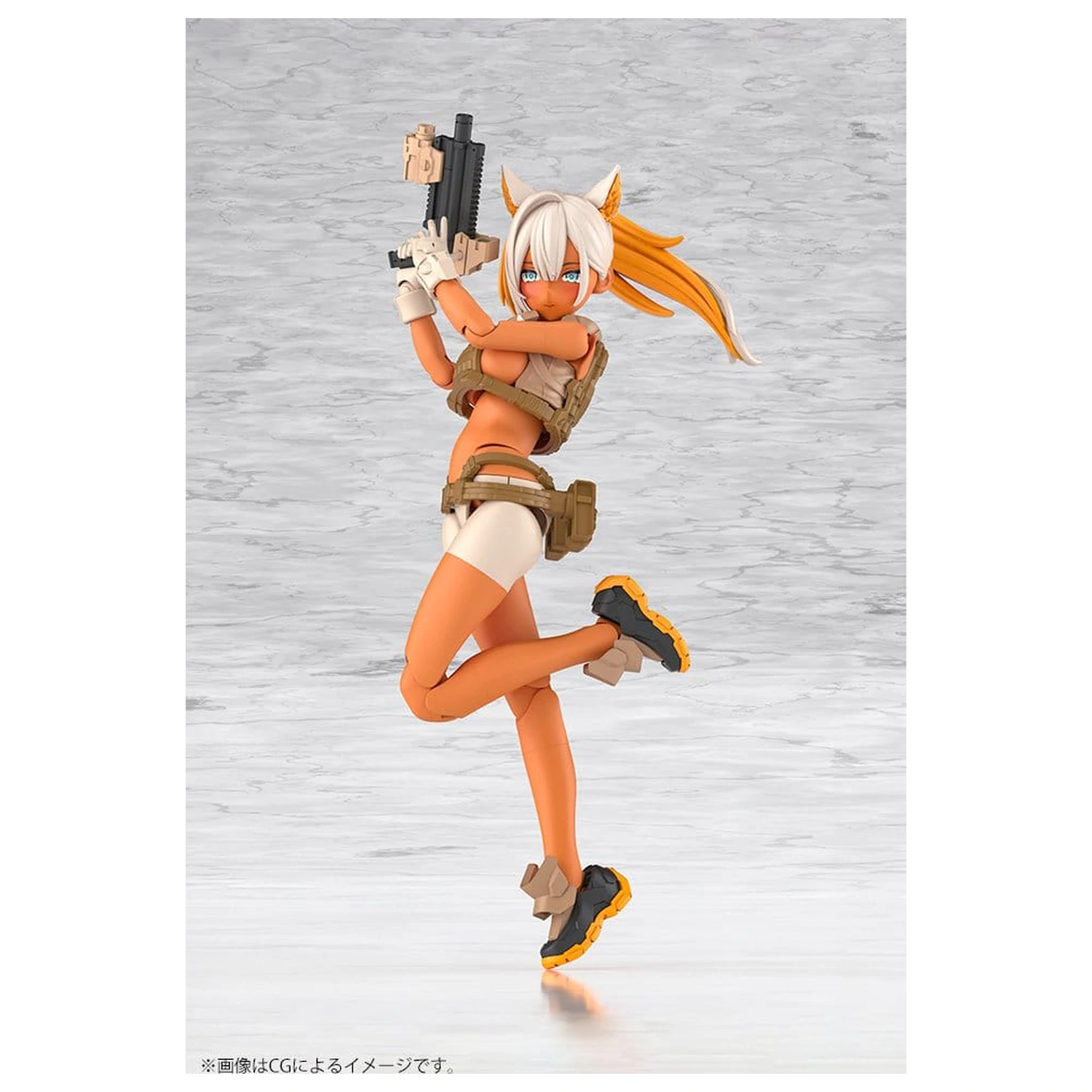 Megami Device plastični model 1/1 Yggdrasis Skoll Sharpshooter Tempest 16 cm fotografija proizvoda