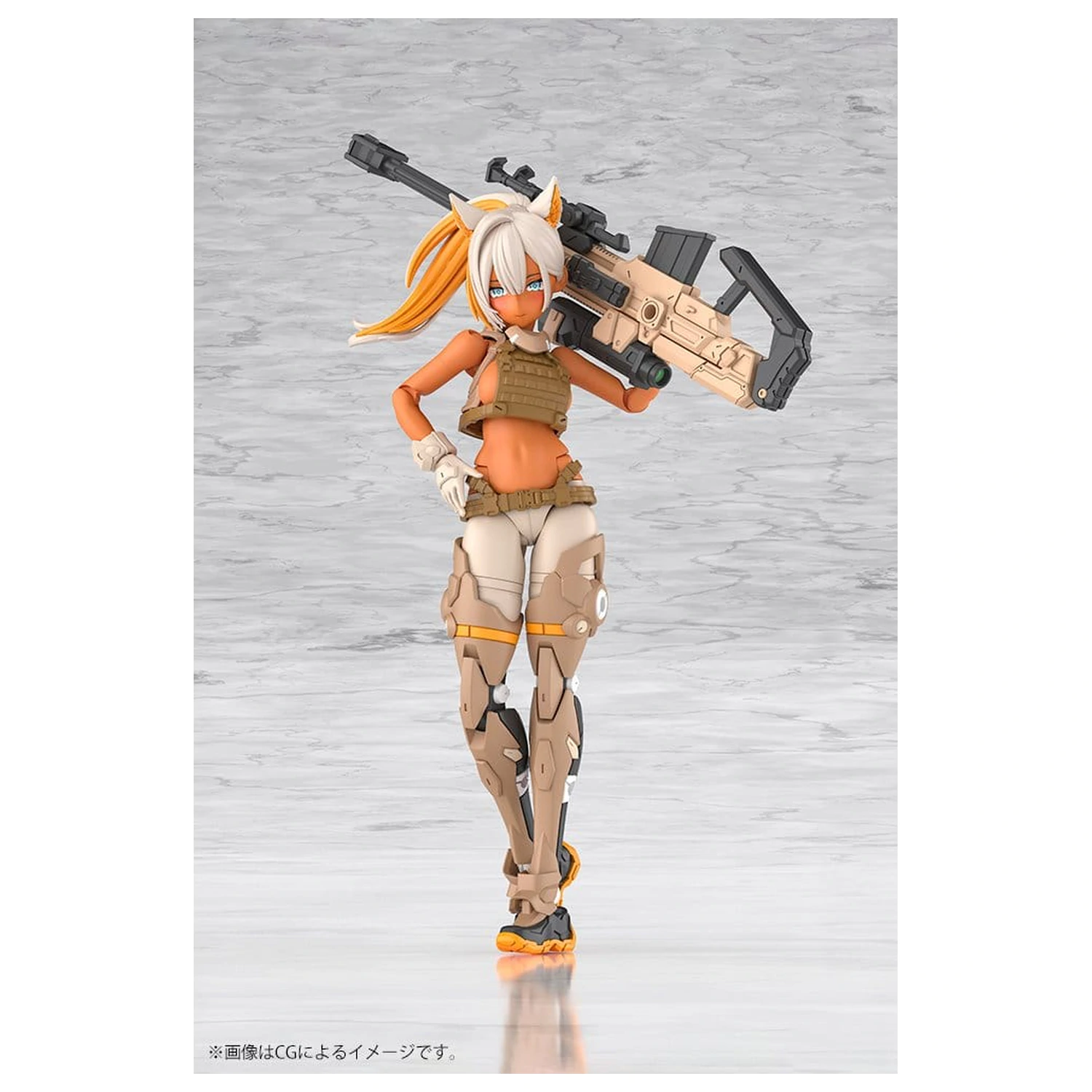 Megami Device plastični model 1/1 Yggdrasis Skoll Sharpshooter Tempest 16 cm fotografija proizvoda