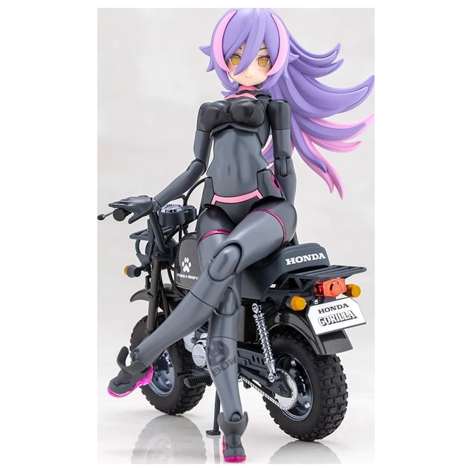 Megami Device Puni Mofu Racing Lang with Honda maketa 14 cm fotografija proizvoda