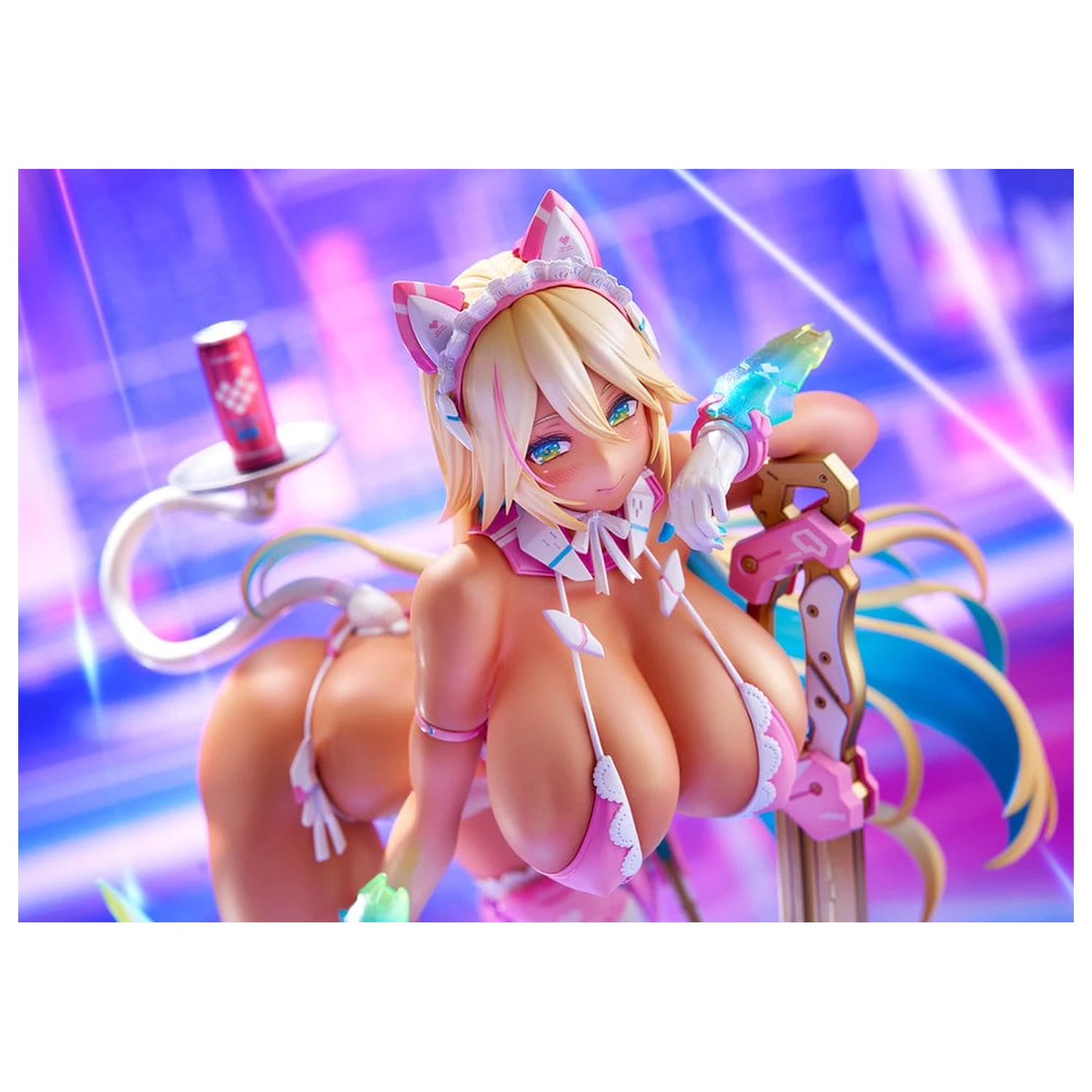 Meido-Busou PVC figura 1/7 Ax Experimental Equipment - Ama gal camouflage Ver. 24 cm fotografija proizvoda