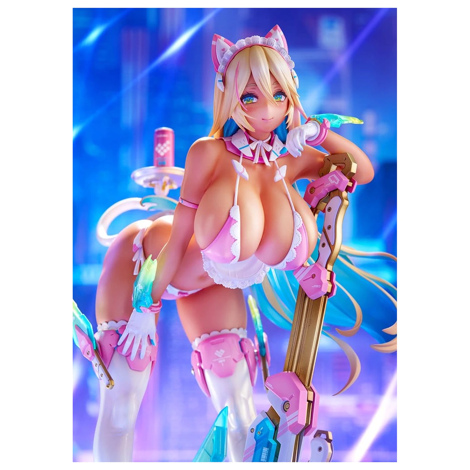 Meido-Busou PVC figura 1/7 Ax Experimental Equipment - Ama gal camouflage Ver. 24 cm fotografija proizvoda