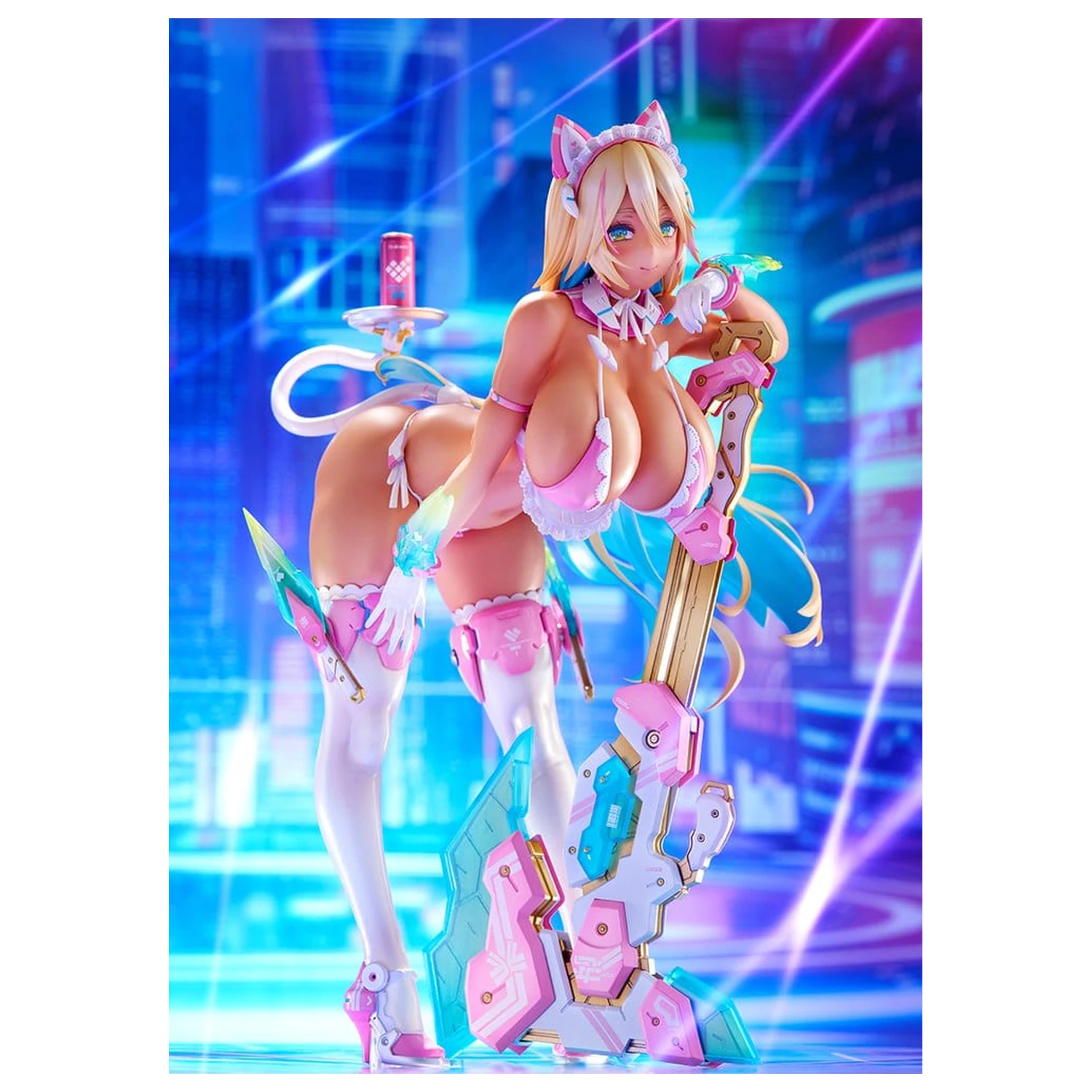 Meido-Busou PVC figura 1/7 Ax Experimental Equipment - Ama gal camouflage Ver. 24 cm fotografija proizvoda