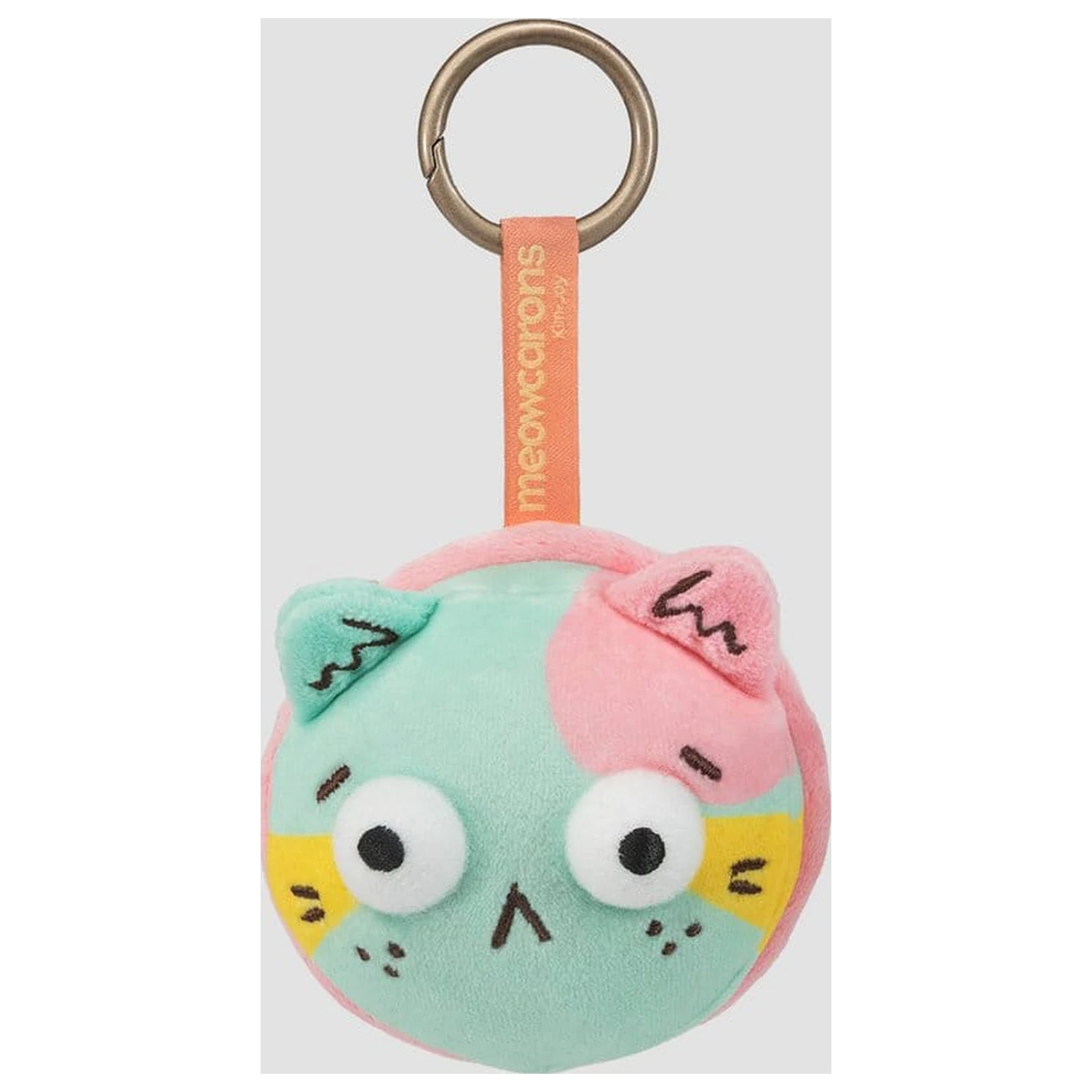 Meowcaron Plush Bag Charm Scared 7 cm fotografija proizvoda