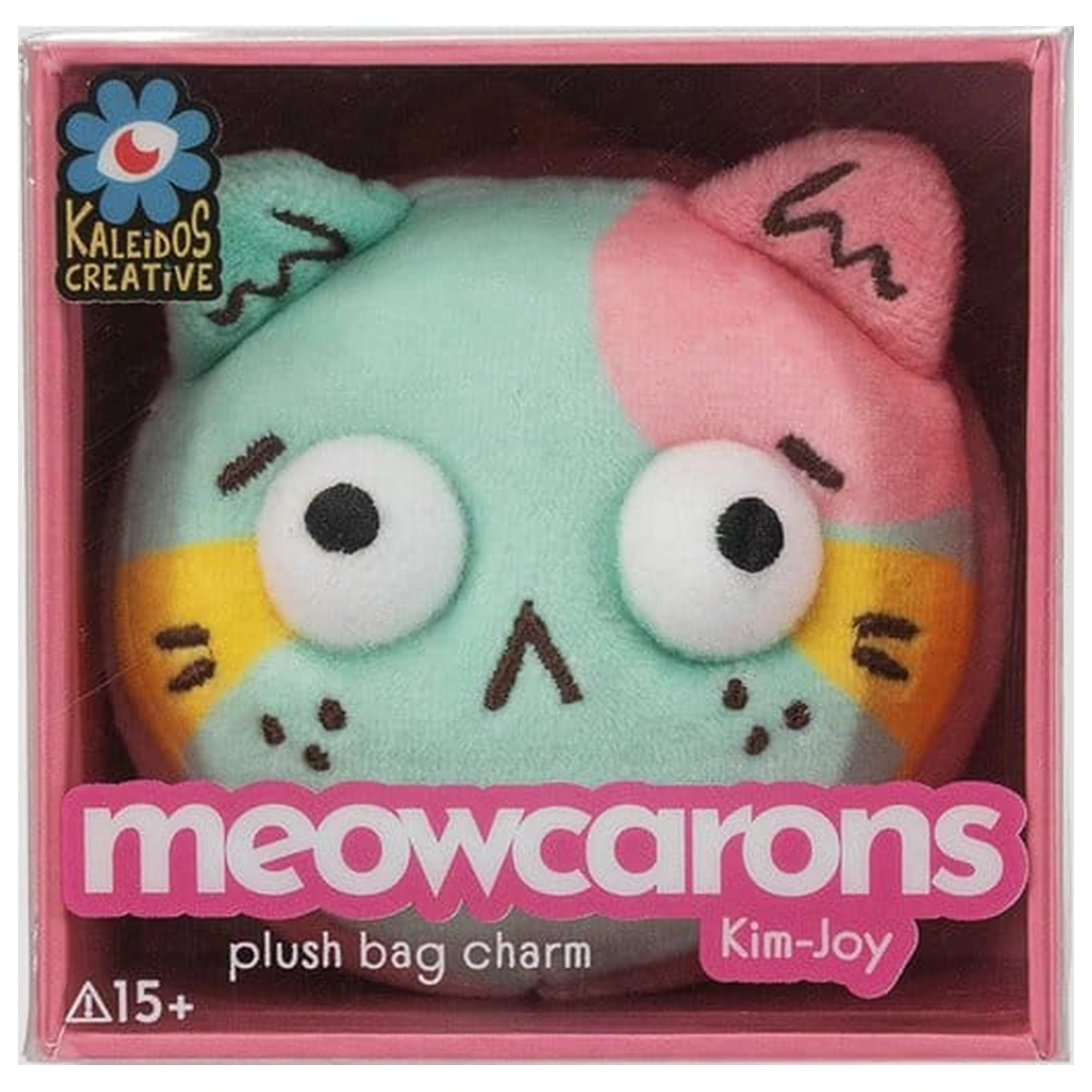 Meowcaron Plush Bag Charm Scared 7 cm fotografija proizvoda