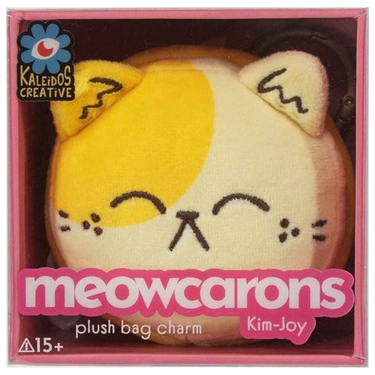 Meowcaron plišani privjesak za torbu Smile 7 cm fotografija proizvoda