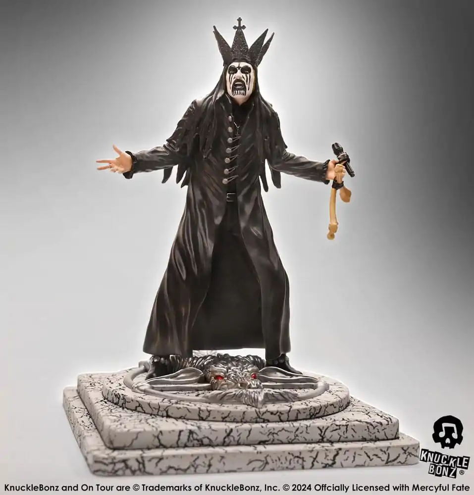 Mercyful Fate Rock Iconz Kip King Diamond III (Black Version) 22 cm fotografija proizvoda