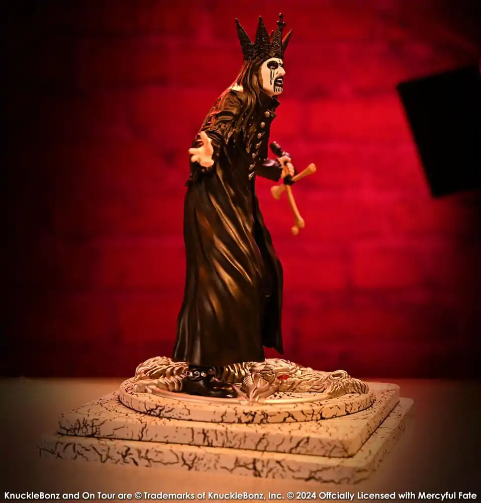 Mercyful Fate Rock Iconz Kip King Diamond III (Black Version) 22 cm fotografija proizvoda