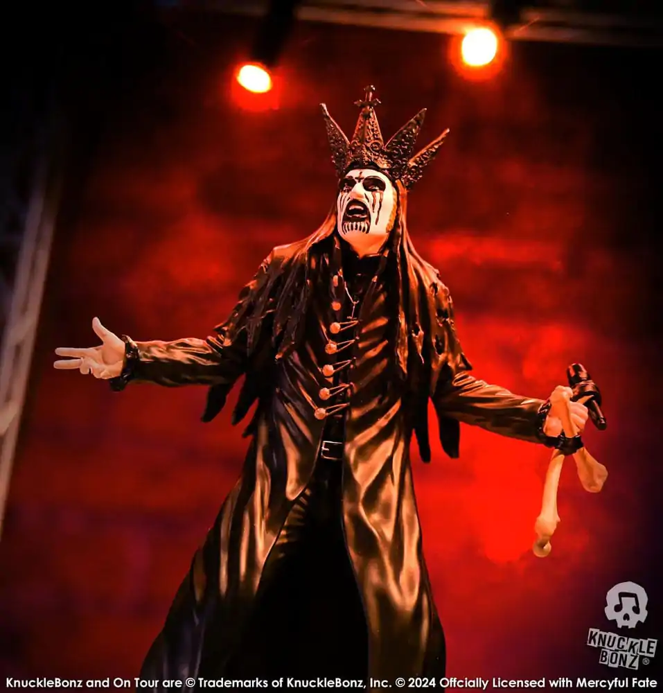 Mercyful Fate Rock Iconz Kip King Diamond III (Black Version) 22 cm fotografija proizvoda